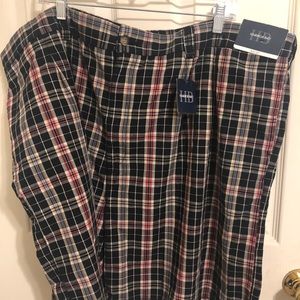 Harbor Bay Men plaid shorts